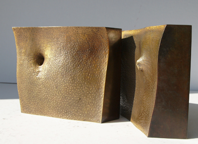 46_Weide I, 2010, Bronze, 13,5 x 13,5 13,5 cm