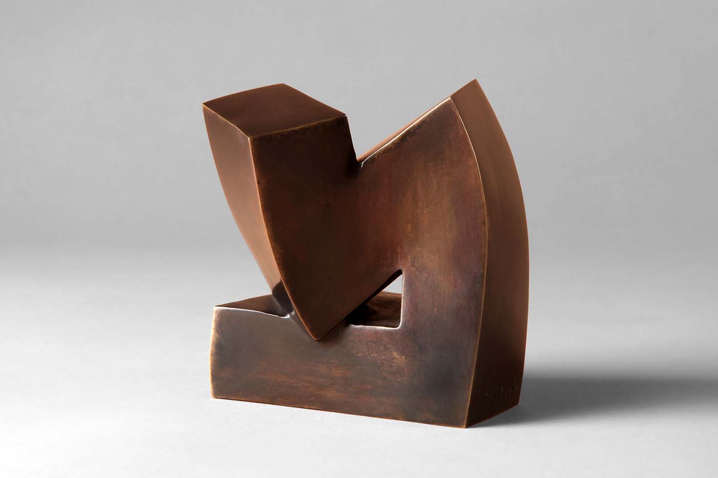 Der Denker, 2013, Bronze, 10,5 x 8 x 8 cm