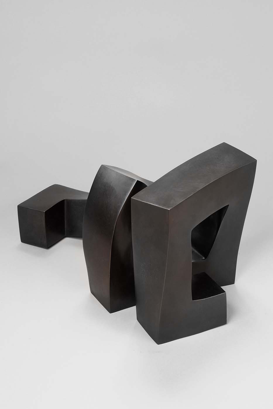 Zerreißprobe, 2010, Bronze, 19 x 19 x 35 cm (02)