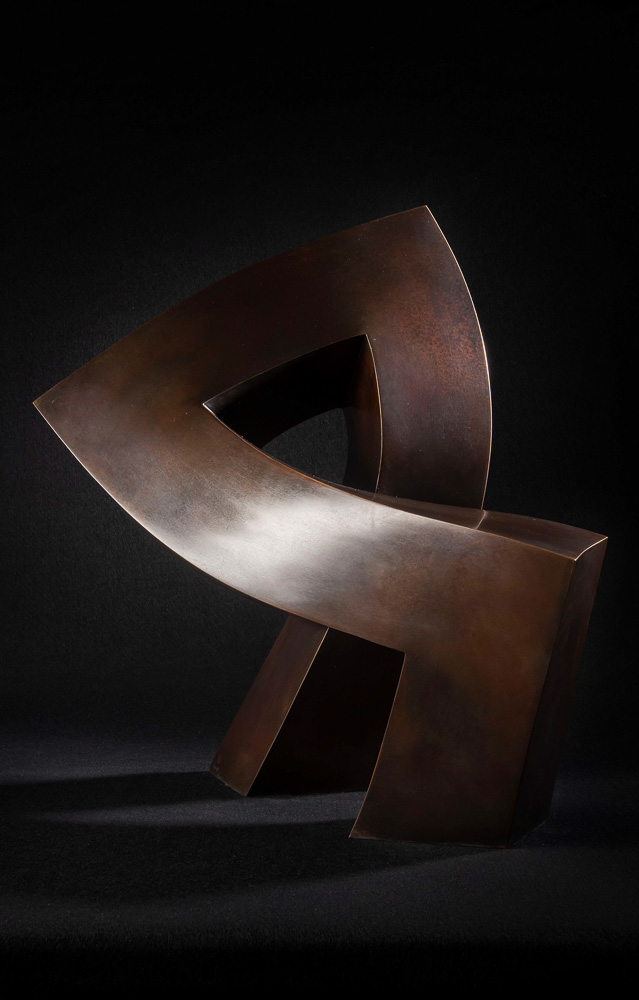 Andere Meinung, 2015, Bronze, 55 x 50 x 32 cm (1)