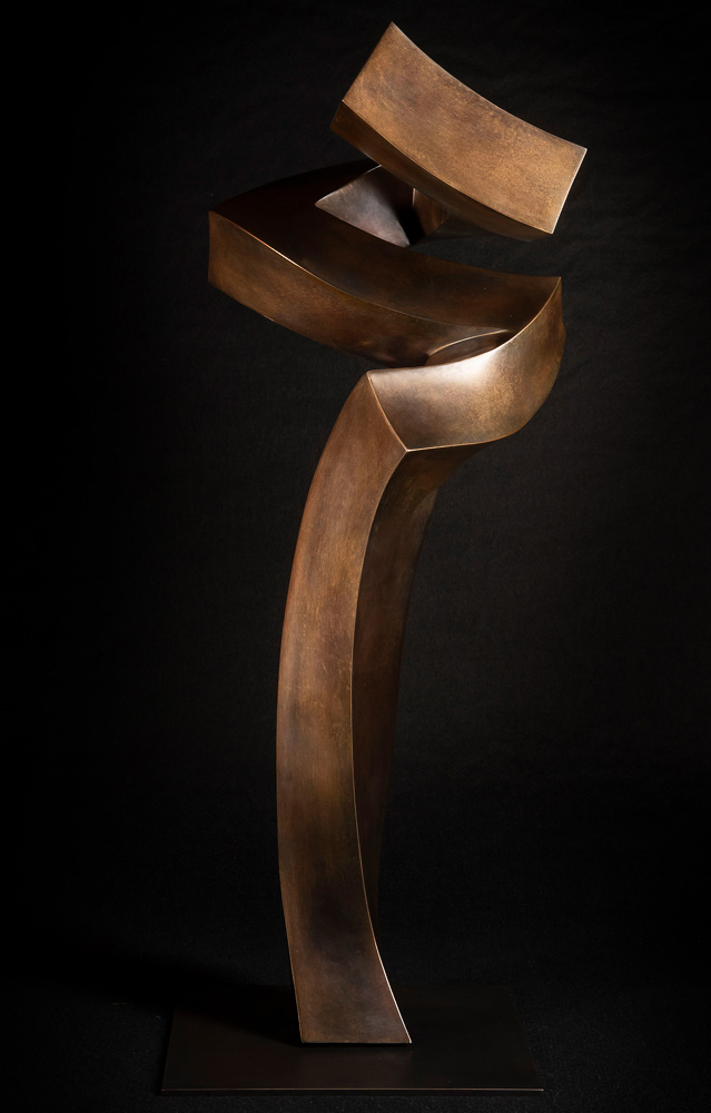 Glut, 2015, Bronze, 70 x 30 x 30 cm (1)