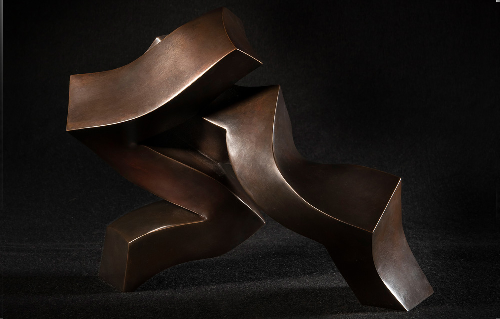 Kräftemessen, 2021, Bronze, 23 x 28 x 14 cm (2)_gedreht