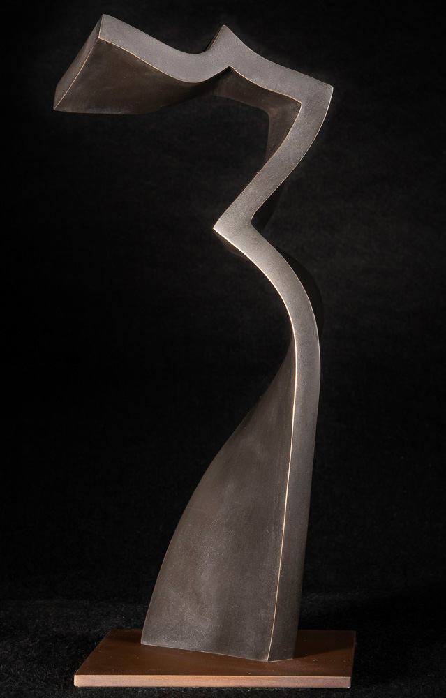 Pianist, 2012, Bronze, 30 x 14 x 12 cm (2)